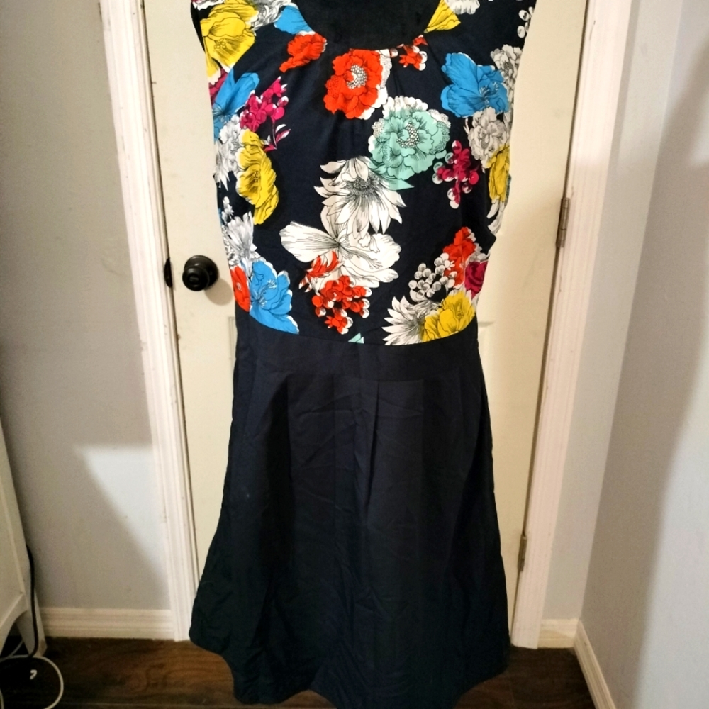 Banana Republic Floral Spring Size 14 Plus Dress NWT